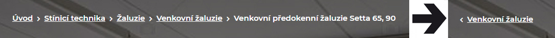 Drobečková navigace 2