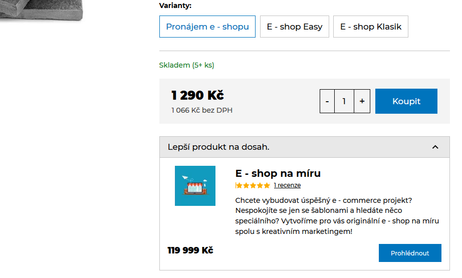 Up-sell