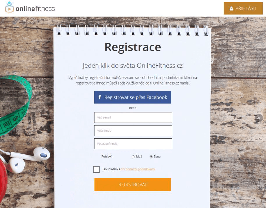 Facebook přihlášení do e-shopu Clevero