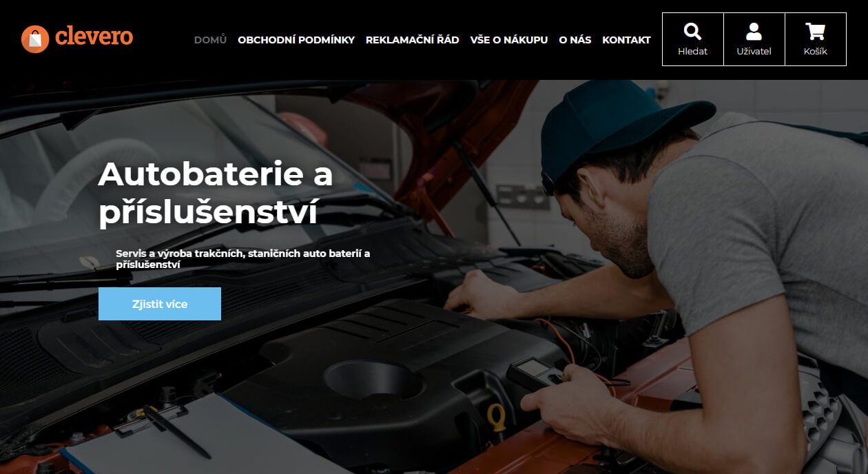 Clevero Easy - šablona e-shopu