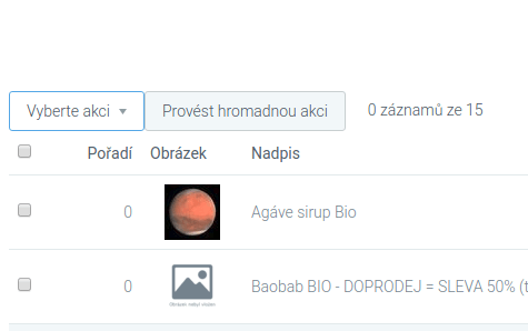 Hromadné změny